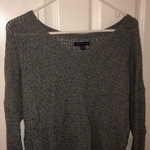 grey sweater